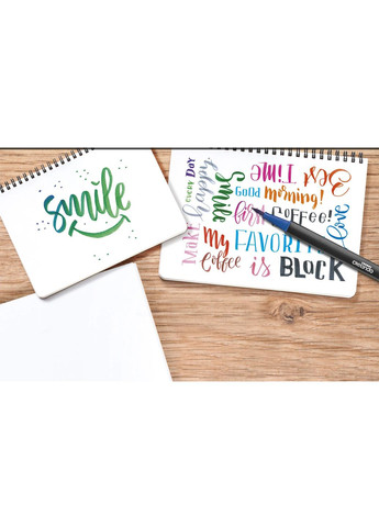 Набор линеров кисточек для рисования 10 шт комбинированный Crelando (328600726)