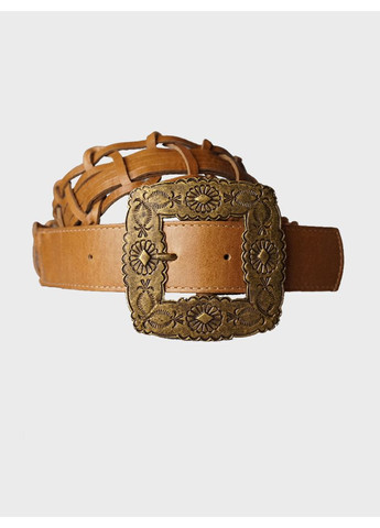 Женский ремень плетенный с пряжкой S-28-1 Manufac (363261805)