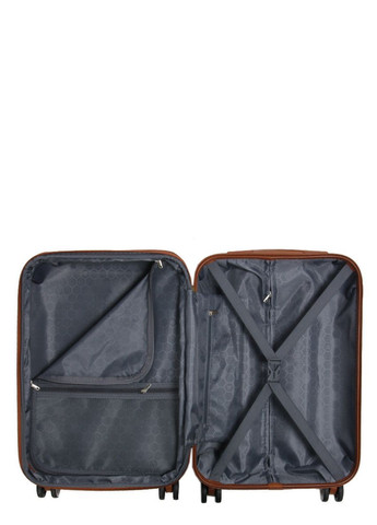 Валіза ручна поклажа S помаранч 55х35х20(+5)см/42л/2.8кг/ 629 WORLDLINE (324802272)