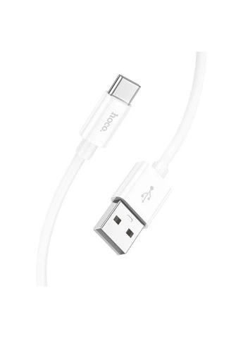 Дата кабель (6931474783240) Hoco USB 2.0 AM to USB-C 1.0m Magic silicone X87 white (401637126)