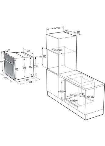 Фітинги для каналізаційних труб Gorenje (374858340)