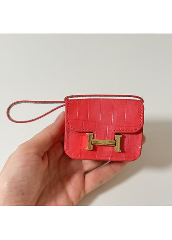 Брелок міні-сумочка лакова яскраво-рожева. Підвіска на сумку,стильний подарунок B&S (370439520)