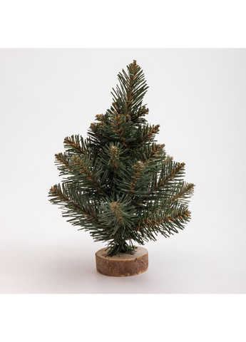 Штучна новорічна настільна міні ялинка «Полонинська» зелена 25 см SOK-M-03-1 LUGI (370801962)
