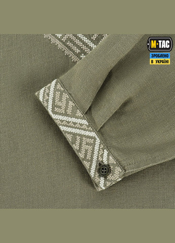 Вишиванка 100% льон тип 2олива (2XL) M-TAC (303355887)