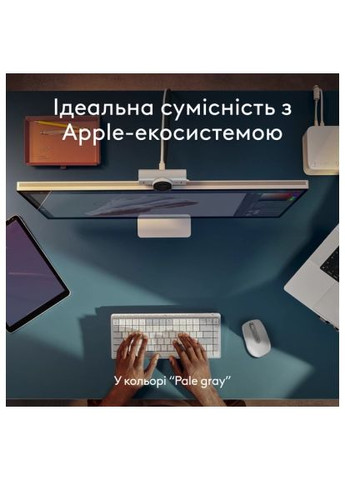 Мышка (910-006946) Logitech MX Anywhere 3S для MAC Wireless Pale Grey (366647944)