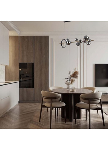 Підвісна люстра «Bubbles» на 10 ламп з графітовими плафонами (918-LP267-10 GAB+BK) No Brand (370071560)