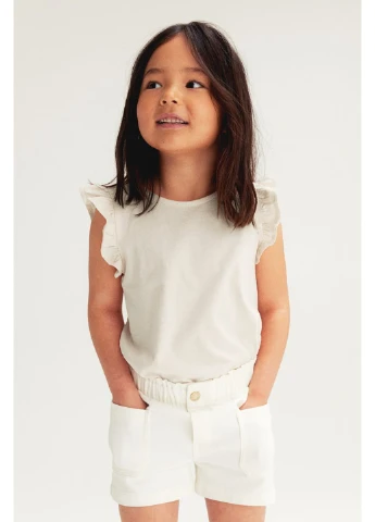 Біла футболка H&M