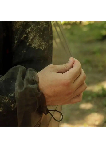 Анорак антимоскитный Mosquito 3.0 Защита от насекомых (комаров, клещей, мошек) сетчатый (Оливковый) No Brand (332637561)