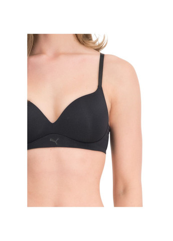 Чёрный бра women's soft padded bra 1 pack Puma
