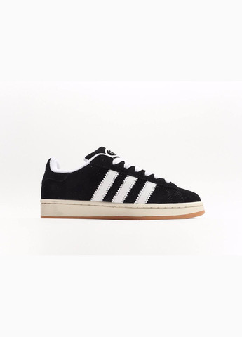 Кросівки No Brand Adidas Campus 00s Core Black чорно-білі демісезони (302968574)