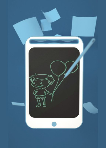 Детский LCD планшет для рисования 10″, голубой () Beiens ZJ16blue (328447744)