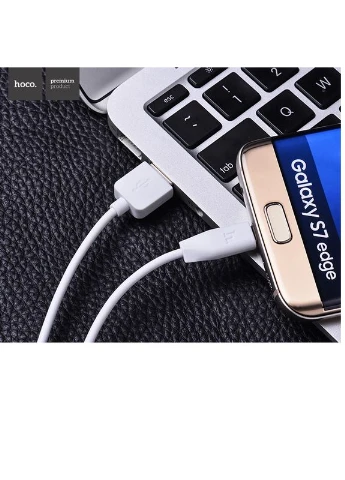 Кабель USB to Micro 2.4A, 1m, PVC, PVC connectors, (6957531032038) Hoco X1 (382946324)