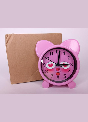 Милий будильник у вигляді мультяшної свинки від батарейок HO-2290 No Brand (315399683)