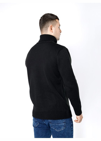 Черный зимний мужской свитер цвет черный cb-00233234 St.CRX