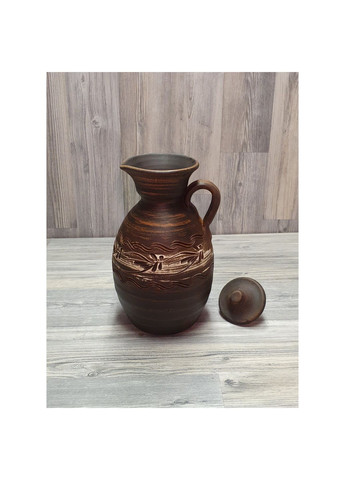 Штоф 1,8 л., из красной глины No Brand (330621158)