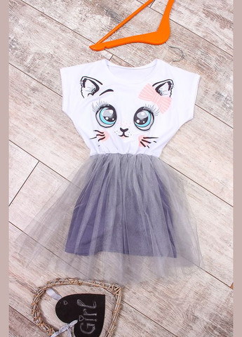 Сіра сукня для дівчинки hc (h001-618936) No Brand (307793716)