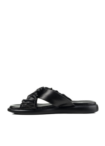 Черные шлепанцы (1571лz) Bulldozer