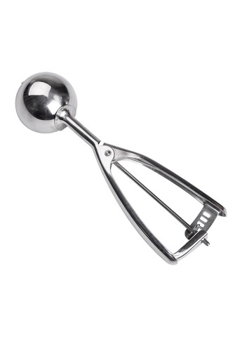 Круглая ложка для мороженого 21×6.5×3.5 см из нержавеющей стали HP-19-20-5.4x21.3CM No Brand (353503385)