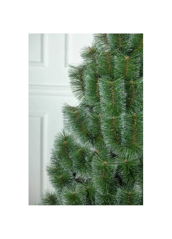 Новорічна штучна сосна Мікс засніжена 220 см Зелена 4829221400224 Siga Group (317304519)