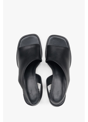 Босоніжки, колір чорний Estro (367179595)