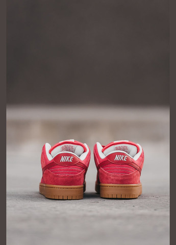 Червоні Осінні кросівки чоловічі Nike SB Dunk Low "Adobe"
