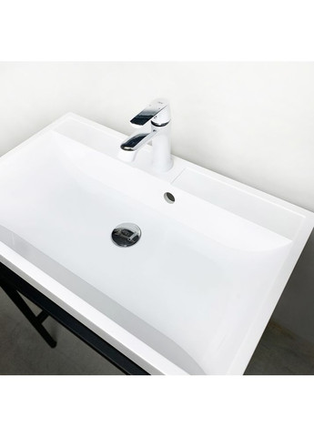 Умывальник 585х410мм, с отверстием для смесителя/перелива, прямоугольный STRENG Белый (35740590410) Adamant (373006150)