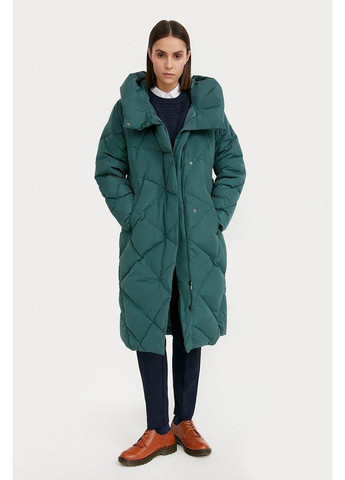 Зеленый зимний Пуховик Finn Flare