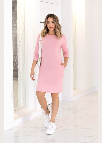 Персикова жіноча сукня Fashion Girl