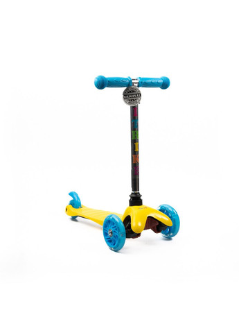 Самокат детский трехколесный Mini BB 3-013-4-C-Y с подсветкой колес, iTrike (346534858)