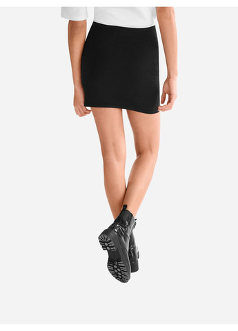 Черная однотонная юбка C&A