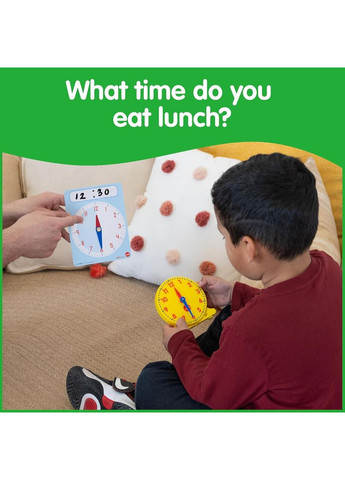 Ігровий набір «Навчальний годинник» Edx Education для вивчення часу Learning Resources (360715722)