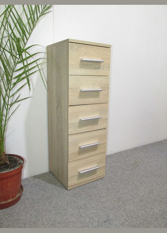 Комод 5 ящиков Джеко 300 Сонома (MZN-031017) М-ЗОН (336186646)