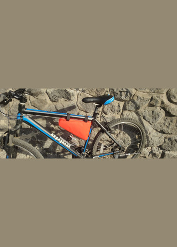 Велосипедная сумка на раму, велосумка Plutcor (28*16 см oxford 600d) коралловая, Украина No Brand (334689488)