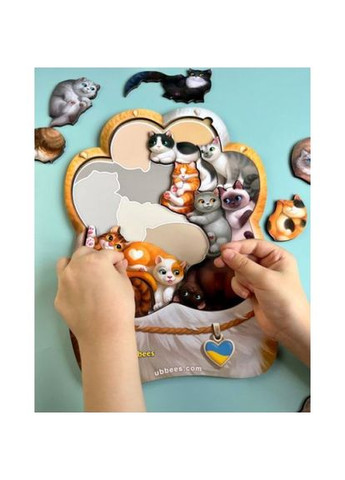 Пазл "Кошки-муркотики" Ань-Янь (318019133)