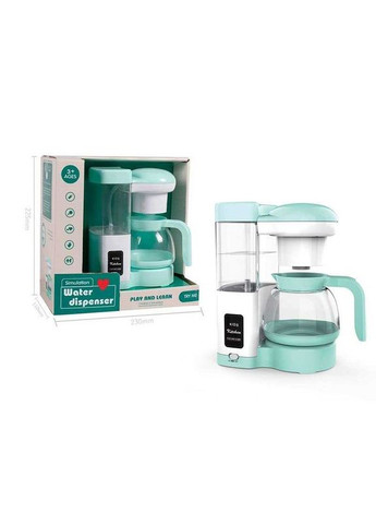 Кавоварка 998-9, підсвітка, функція подачі води, чайник, в коробці (6966375400187) No Brand (371598096)