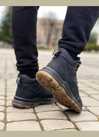 Чорні Зимовий зимові кросівки jor fur full black Stilli Jordan