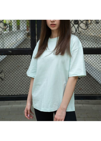 Футболка женская Oversize Сливочный, Размер Одежды S, Цвет Бежевый Badger - (354697574)