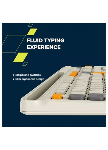 Клавіатура Canyon (CNS-HKBW03BG) VAG HKB-W03 Wireless UA Beige (357490424)