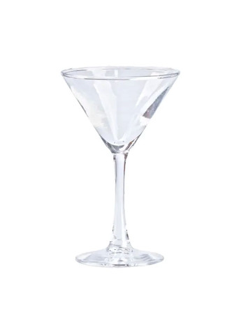 Набор бокалов для мартини 6 штук 190 мл на высокой ножке прозрачные для коктейлей и напитков ProDobro (364190222)