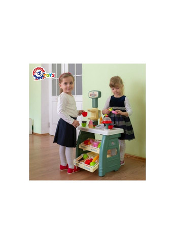 Игровой детский набор "Кофейня" 9765TXK прилавок с полками, игрушечные сладости ТехноК (316265591)