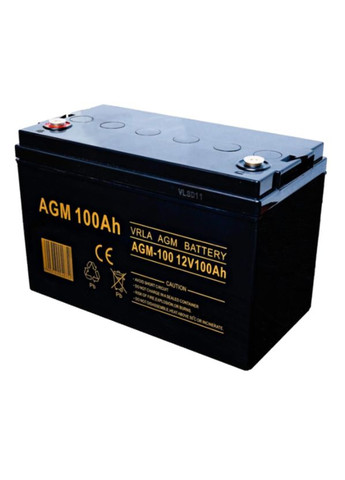 AGM Аккумулятор 100Ah 12V VOLT VRLA (6AKUXAG100) Volt Polska (316152601)