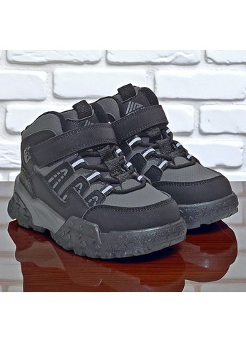 Утеплені демісезоні осінні черевики ортопедичні хайтопи на липучці для хлопчика Tom.M (362184805)