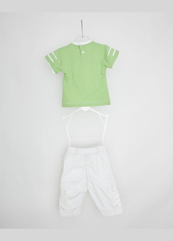 Зелений літній комплект(футболка+штани) Marasil