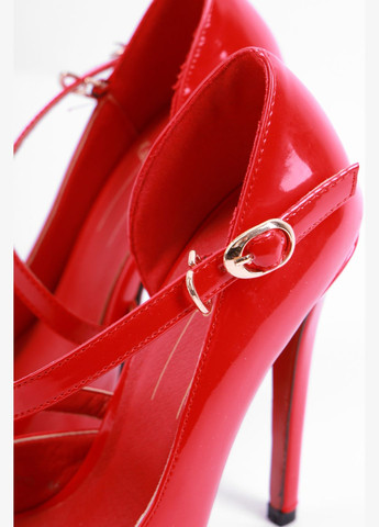 Туфлі жіночі червоного кольору Let's Shop (293939452)