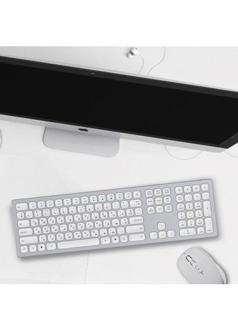 Клавіатура (SK1550W) OfficePro SK1550 Wireless White (307358052)