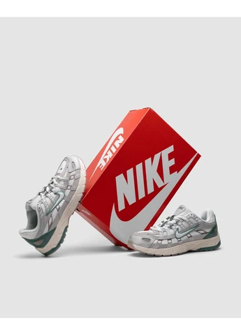 КРОССОВКИ ЖЕНСКИЕ NIKE P-6000 PREMIUM LIGHT BONE BICOASTAL GREEN НАЙК П-6000 ЗЕЛЕНЫЕ No Brand зелёные демисезоны (392010964)