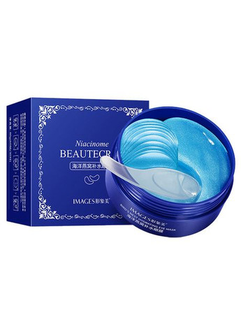 БЕЗ КОРОБКИ! Гідрогелеві патчі з екстрактом ластівчиного гнізда Niacinome Bird's Nest Eye Mask, 80 г/60 шт. Images (317169749)