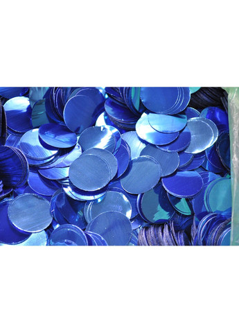 Синие кружочки двухсторонние фольгированные No Brand (368969884)