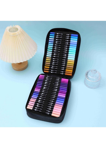 Набір двосторонніх акварельних маркерів Dual Brush Pens 168 шт No Brand (320741607)