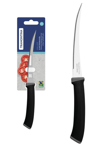 Ніж FELICE black д/томатів 12,3см (23495/105) Tramontina (365274745)